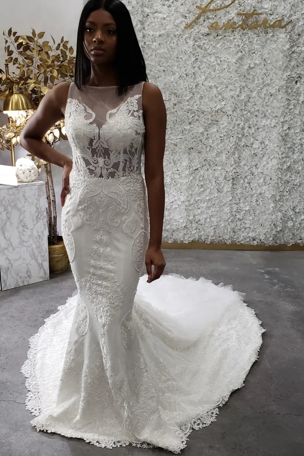 Pantora Bridal Lynel with Veil 0