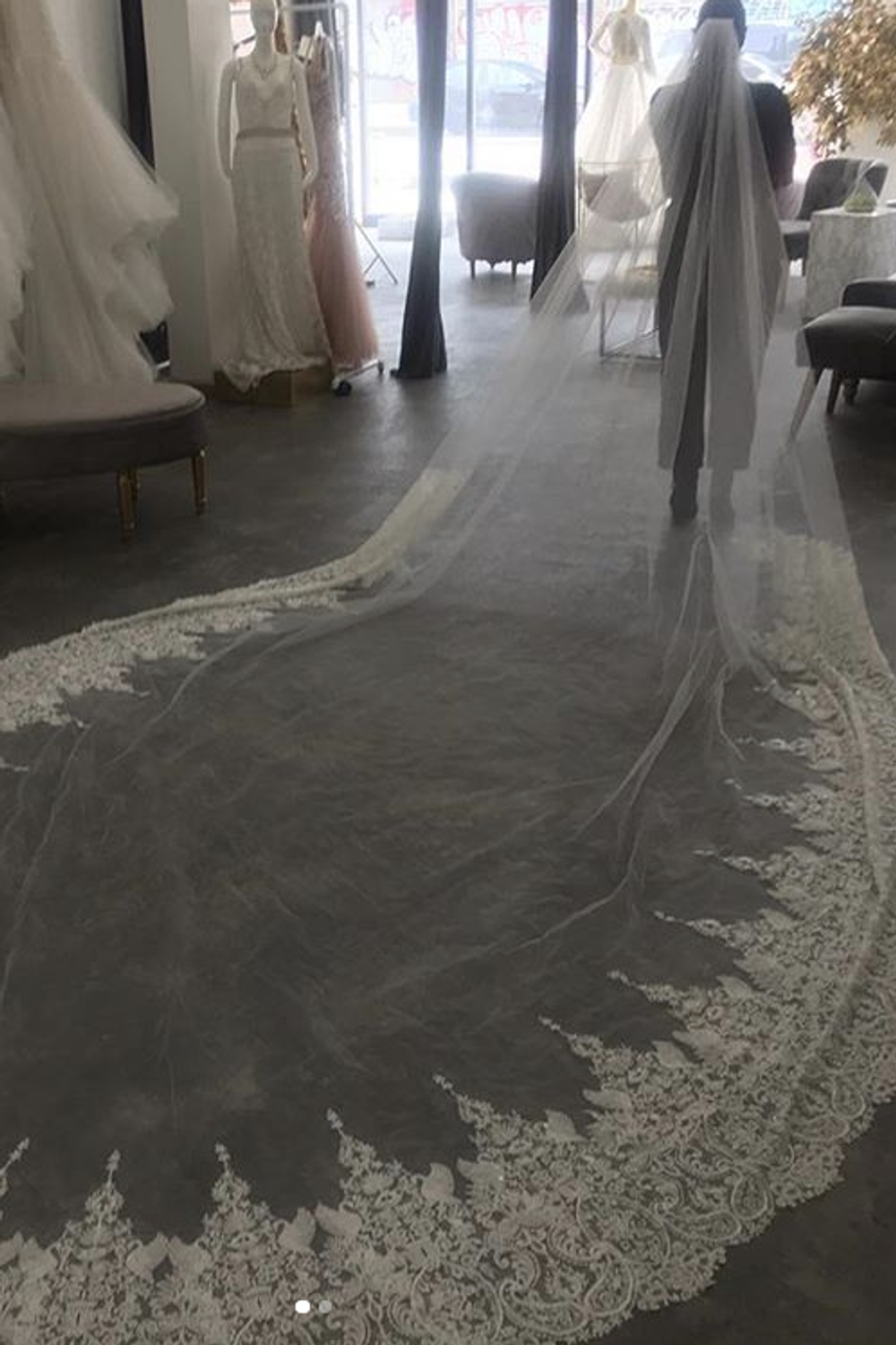 Pantora Bridal Lynel with Veil 1