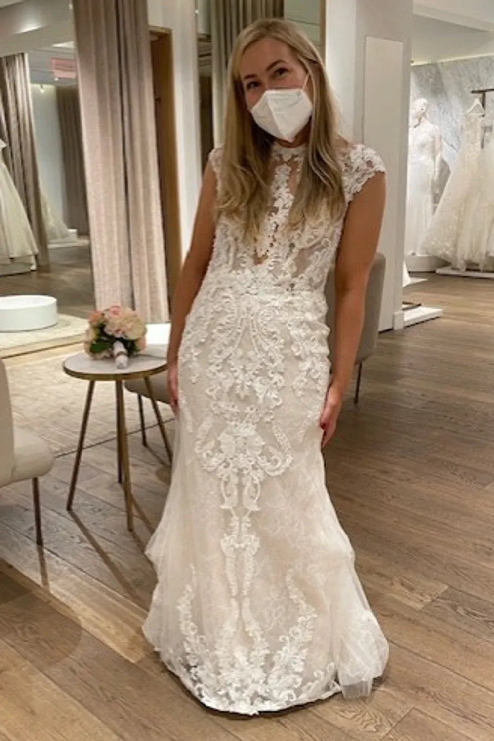 Pronovias Jamie with Overskirt 5