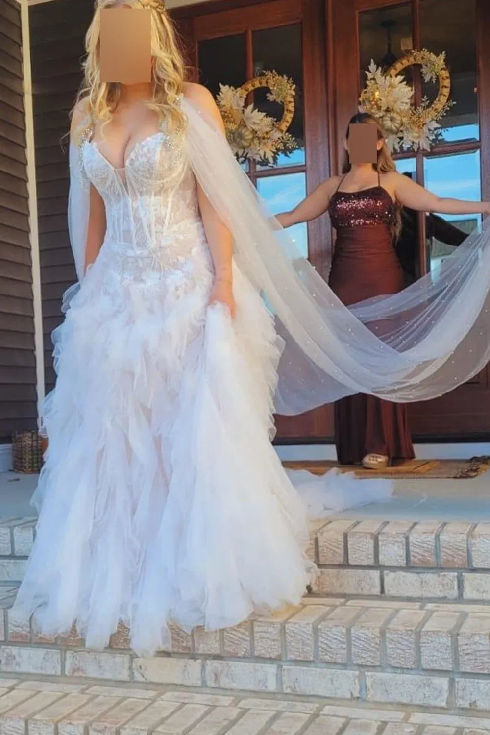 Allure Bridals Modern ball gown 1