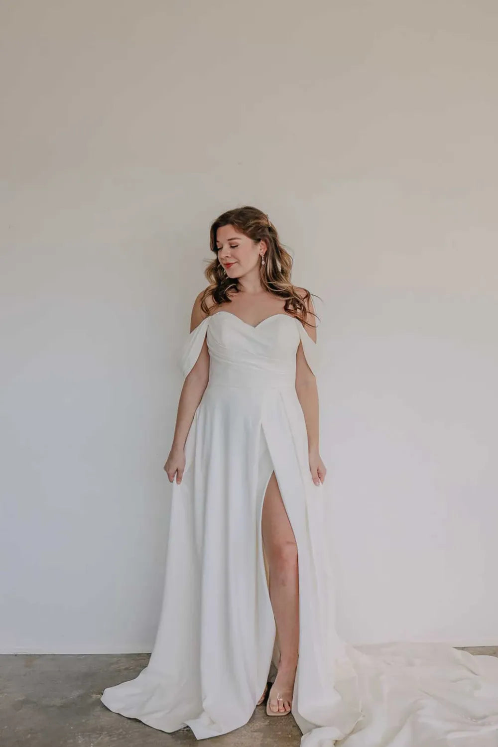 Stella York LUXE SATIN A-LINE WEDDING DRESS 1