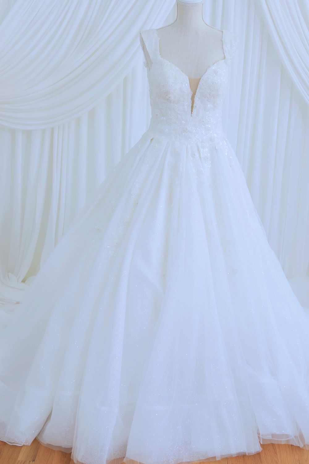 Essense of Australia Sparkling Off-Shoulder Ballgown 2