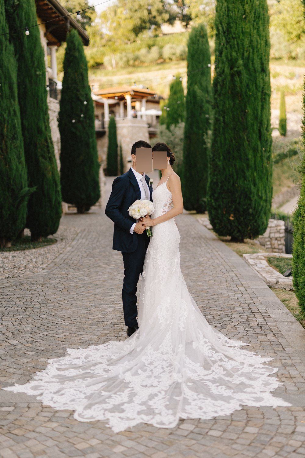 Madison James Stunning Lace Gown MJ704 0