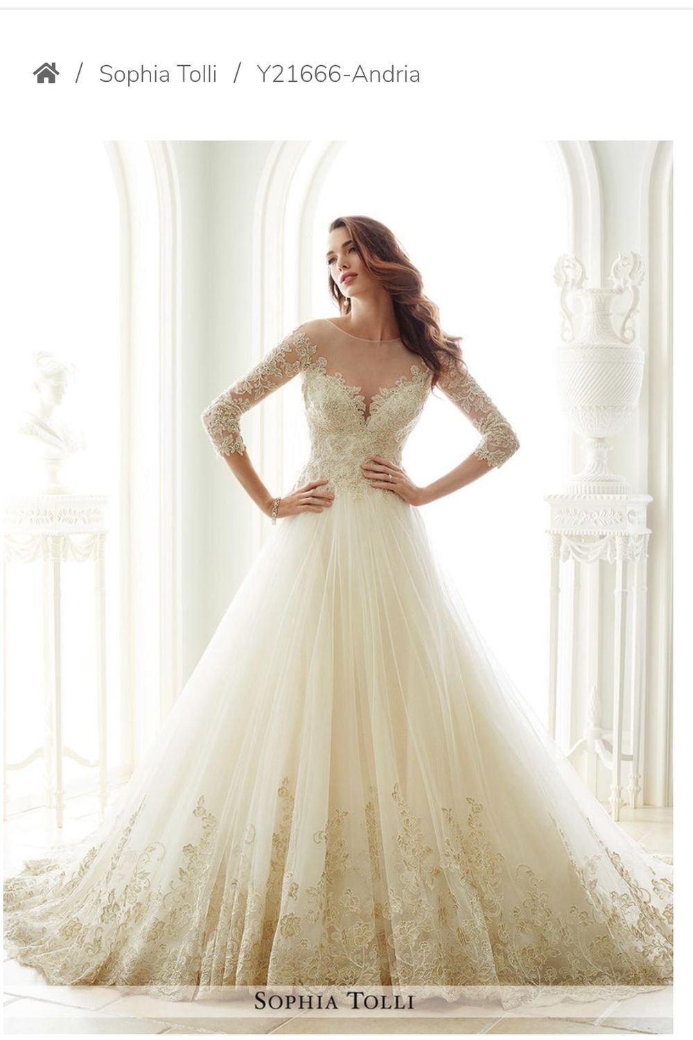 Sophia Tolli Andria 0