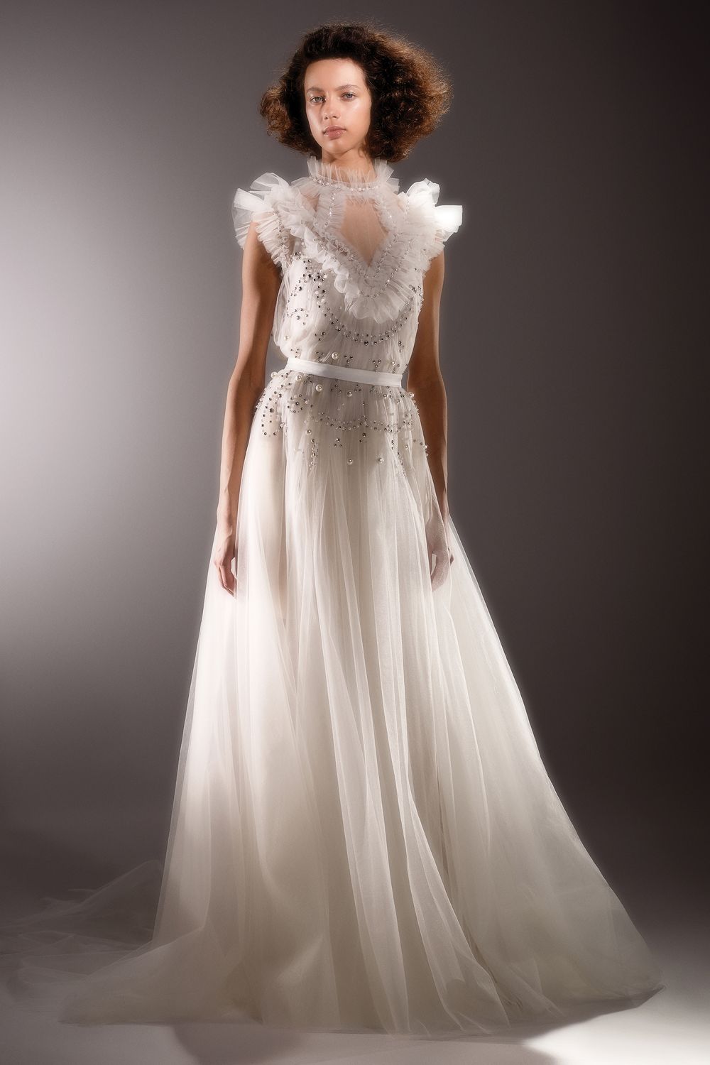 Viktor & Rolf IMMACULATE ETHEREAL TULLE GOWN  0
