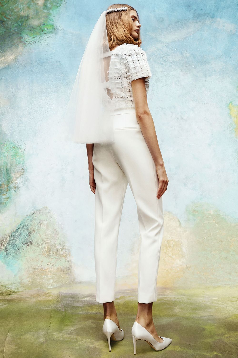 Viktor & Rolf FROSTED TWEED TAILORED JUMPSUIT 2