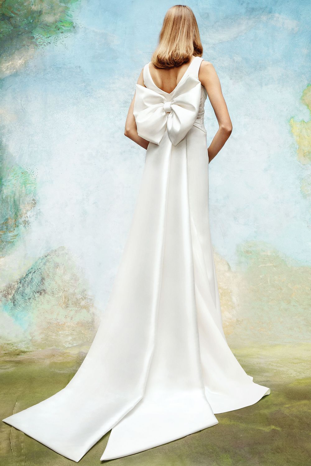 Viktor & Rolf V BACK VOLANT BOW DRESS  1