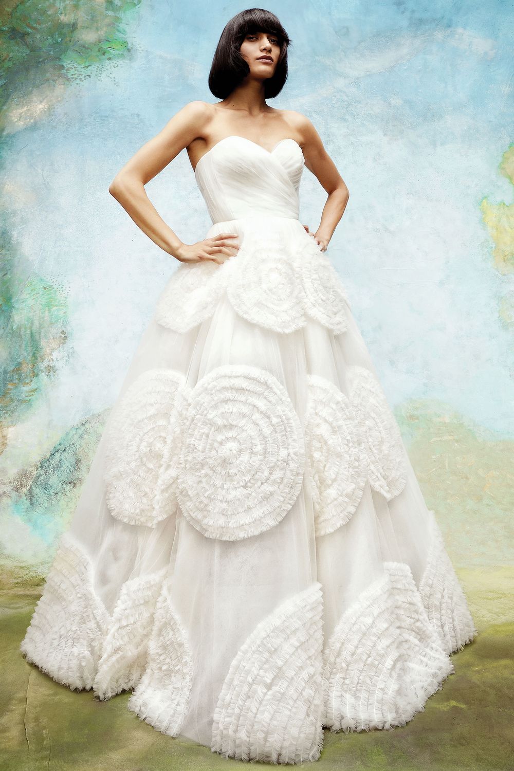 Viktor & Rolf TULLE SWIRL DRESS 0