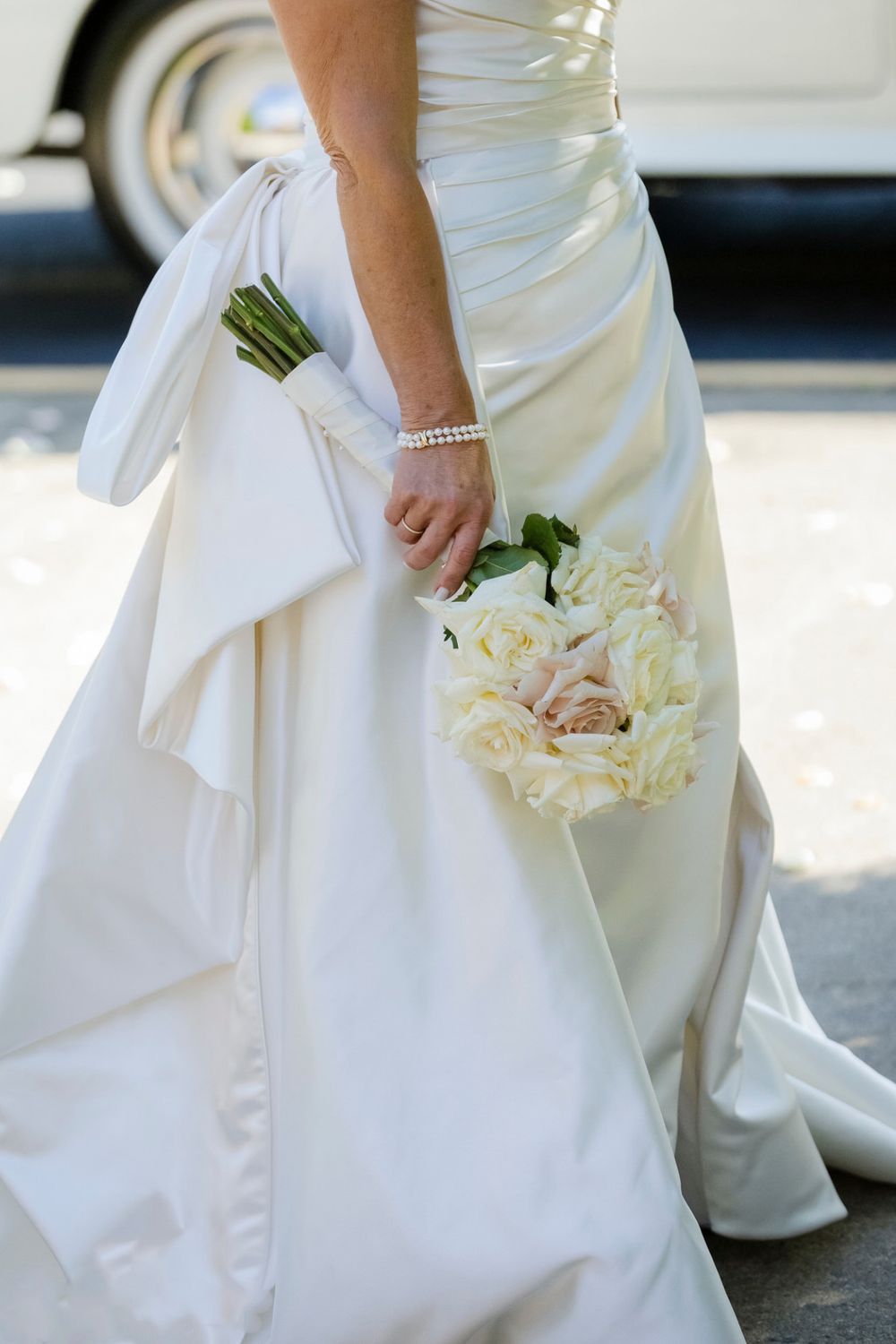 Lazaro Kiki Silk Satin Gown 3