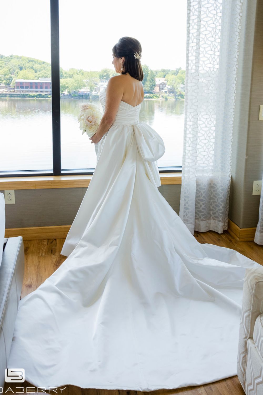 Lazaro Kiki Silk Satin Gown 1