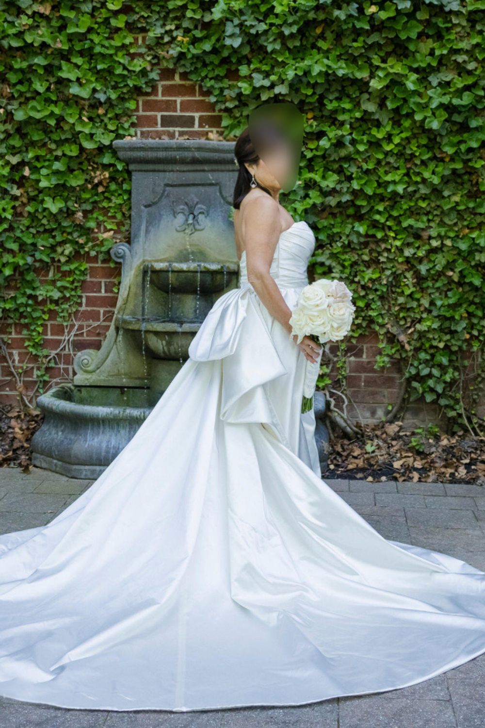 Lazaro Kiki Silk Satin Gown 4