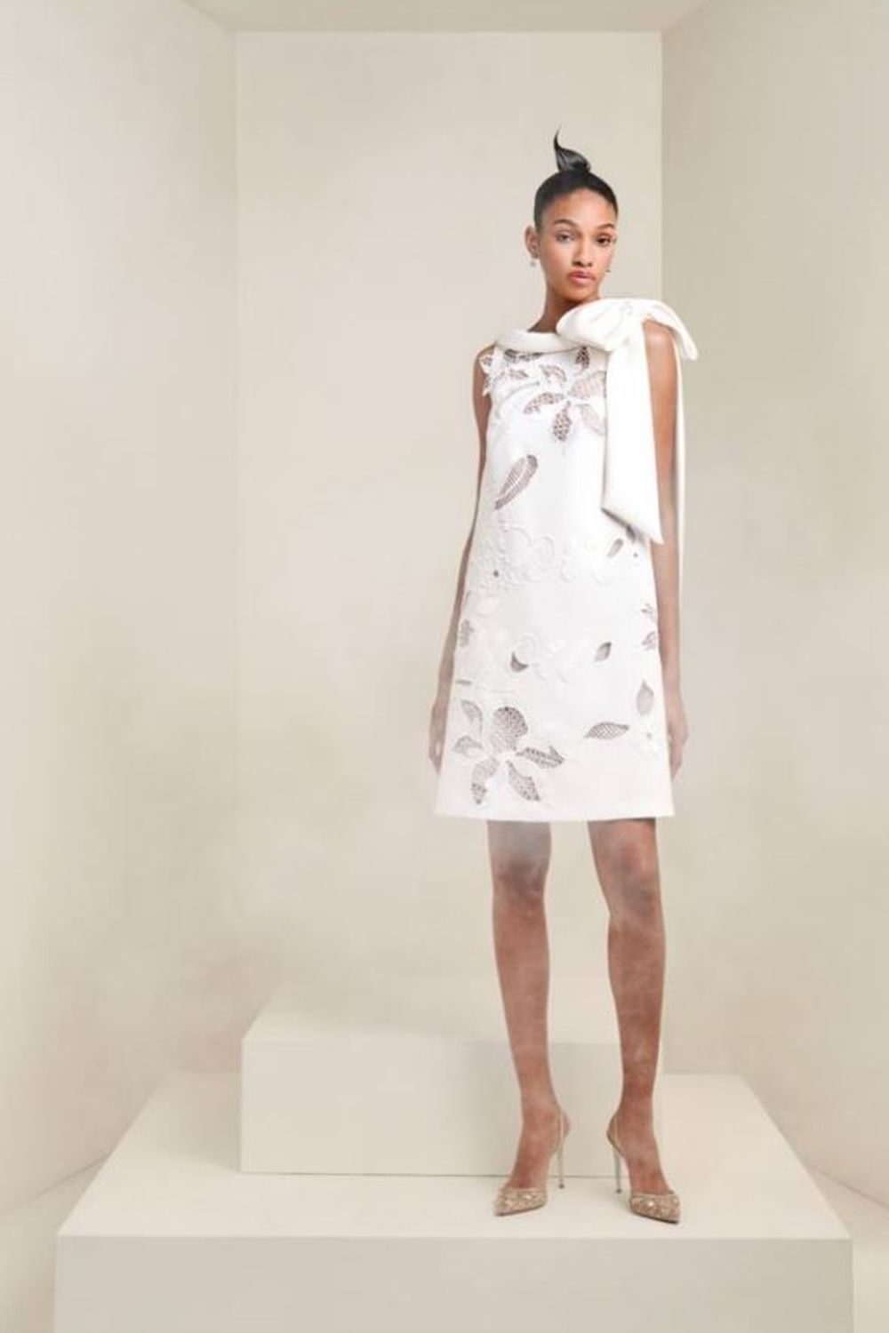 Viktor & Rolf LACE “I LOVE YOU” SHIFT DRESS 0