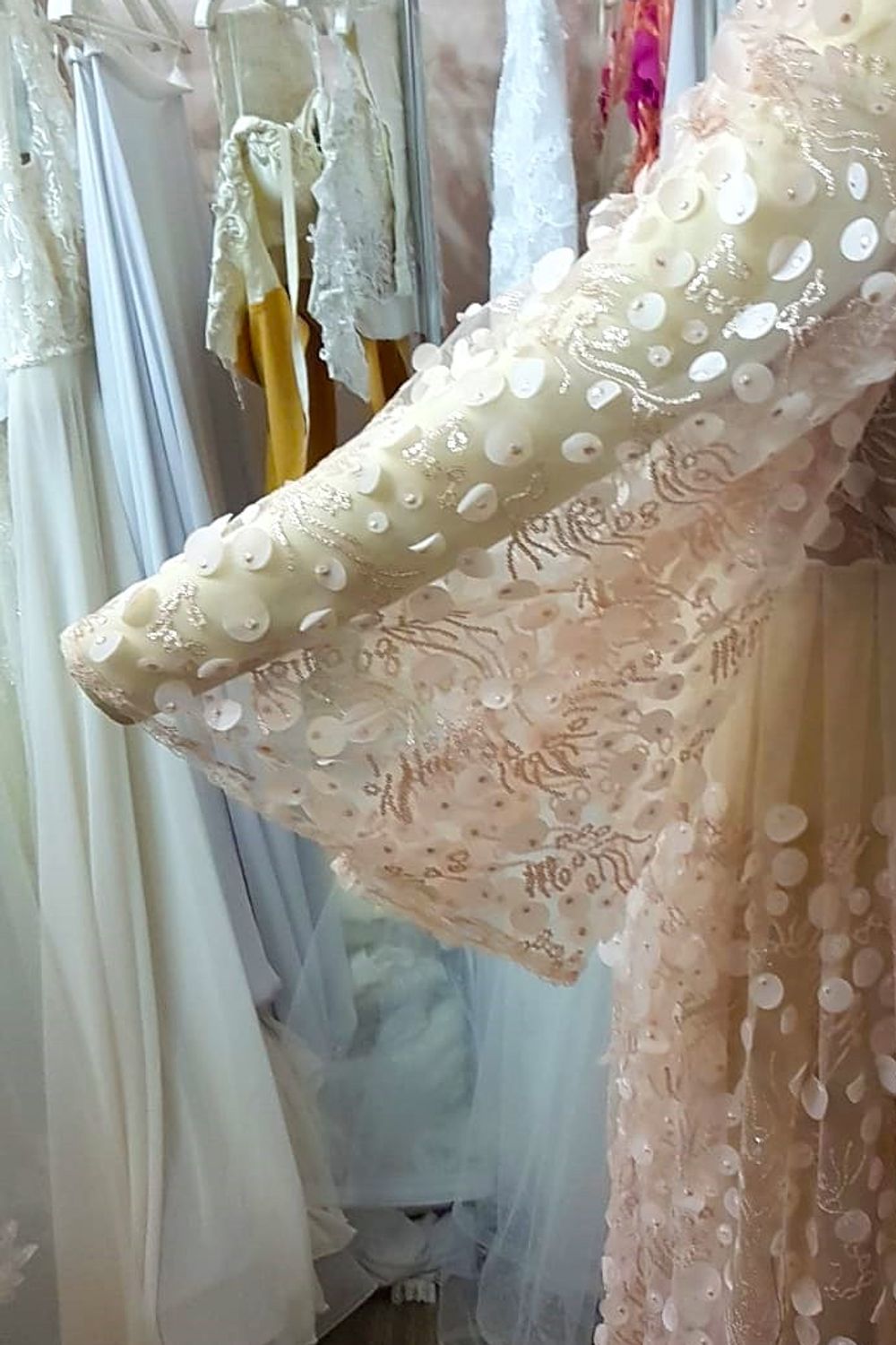 Eti Brener Non Traditional Wedding Dress With Color 2