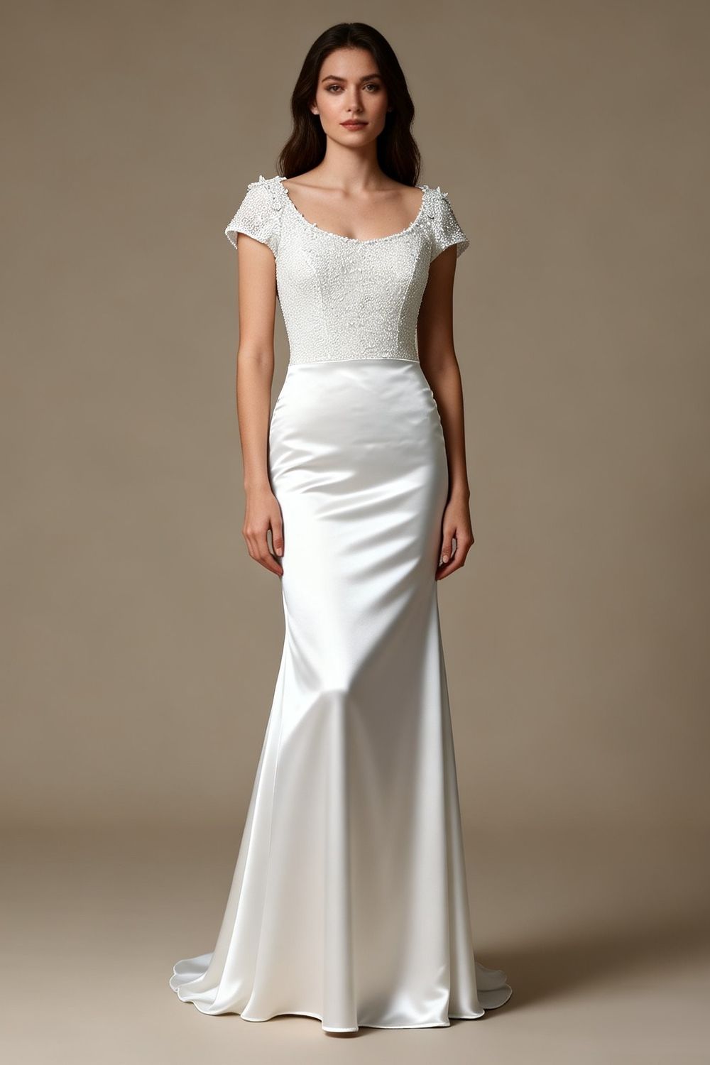 Eti Brener Satin Bridal Gown 0