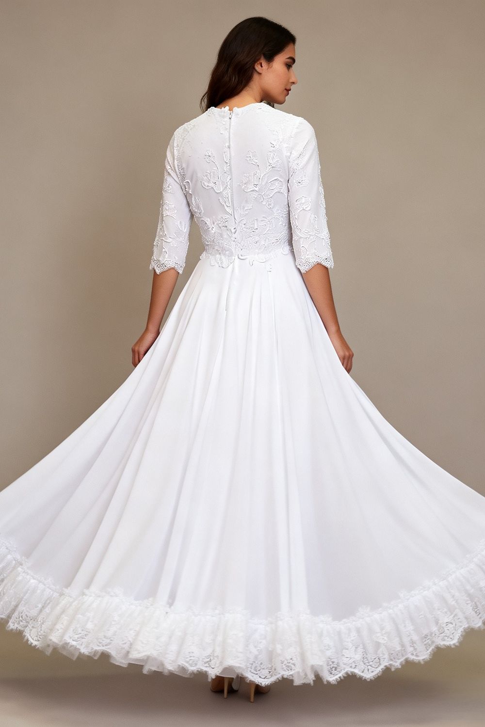 Eti Brener  Romantic Classic A-Line Bridal Gown 1