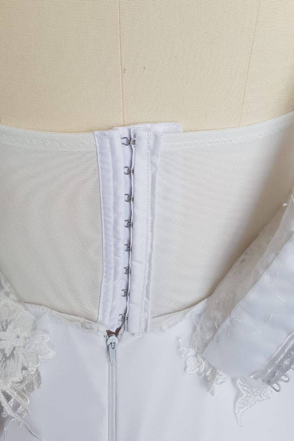 Eti Brener Two-Tone side slit Bridal Gown  8