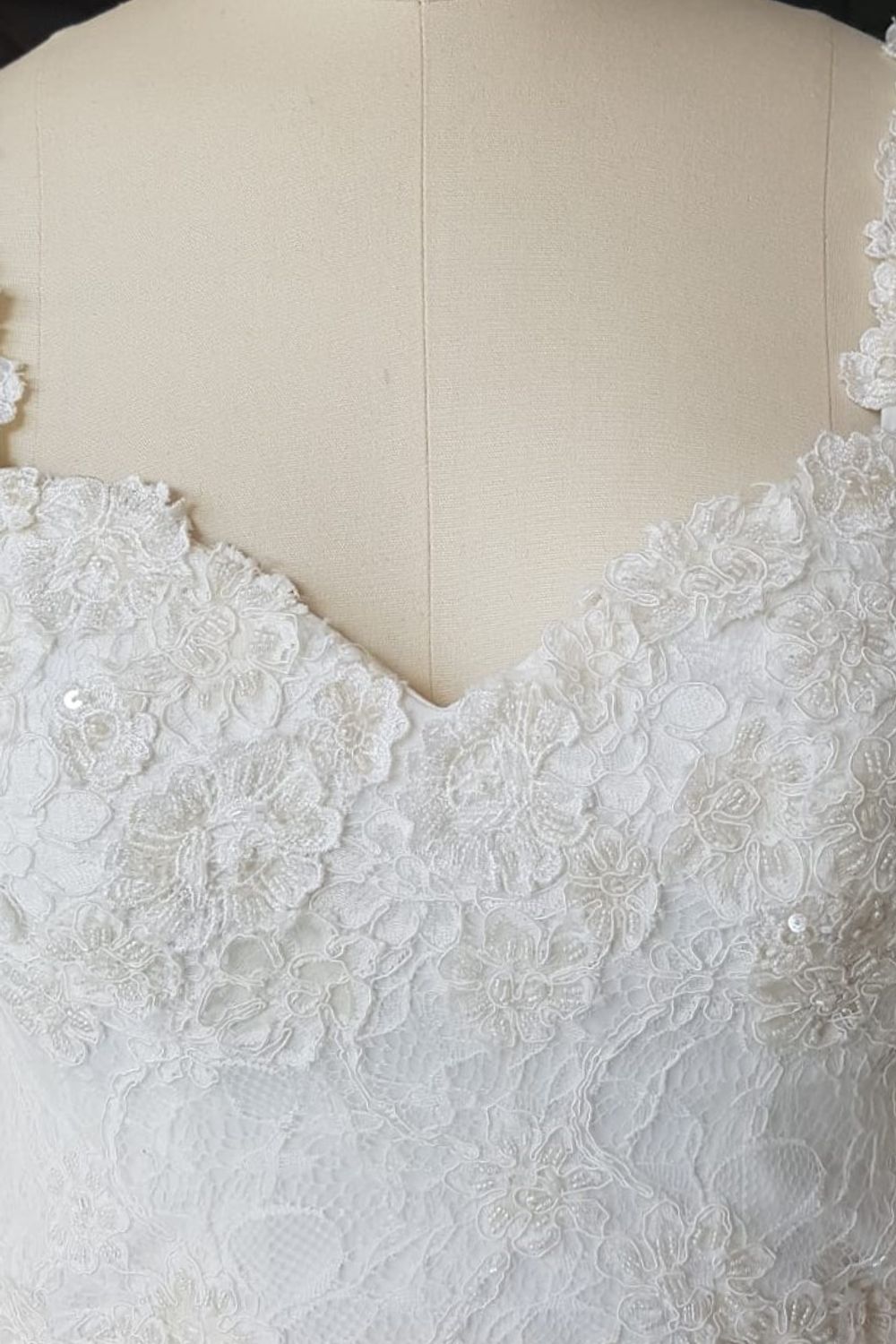 Eti Brener A-Line Wedding Dress with 3D Flowers 4