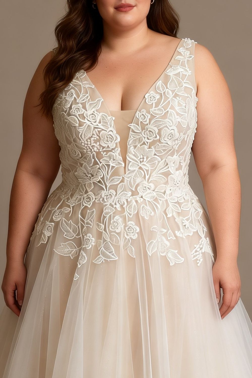 Eti Brener A-Line Tulle Wedding Dress 1