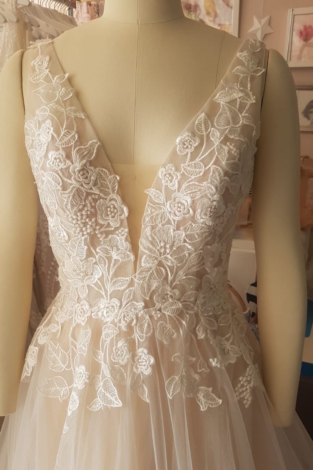 Eti Brener A-Line Tulle Wedding Dress 3