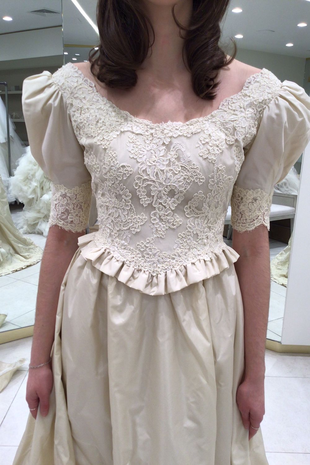 Henri Bendel Vintage Ballgown Dress with Veil  4