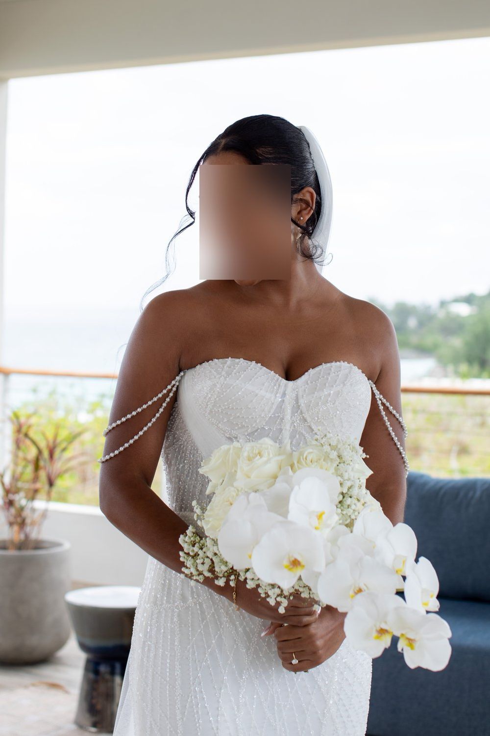 Blanche Bridal Eloise with Veil 1