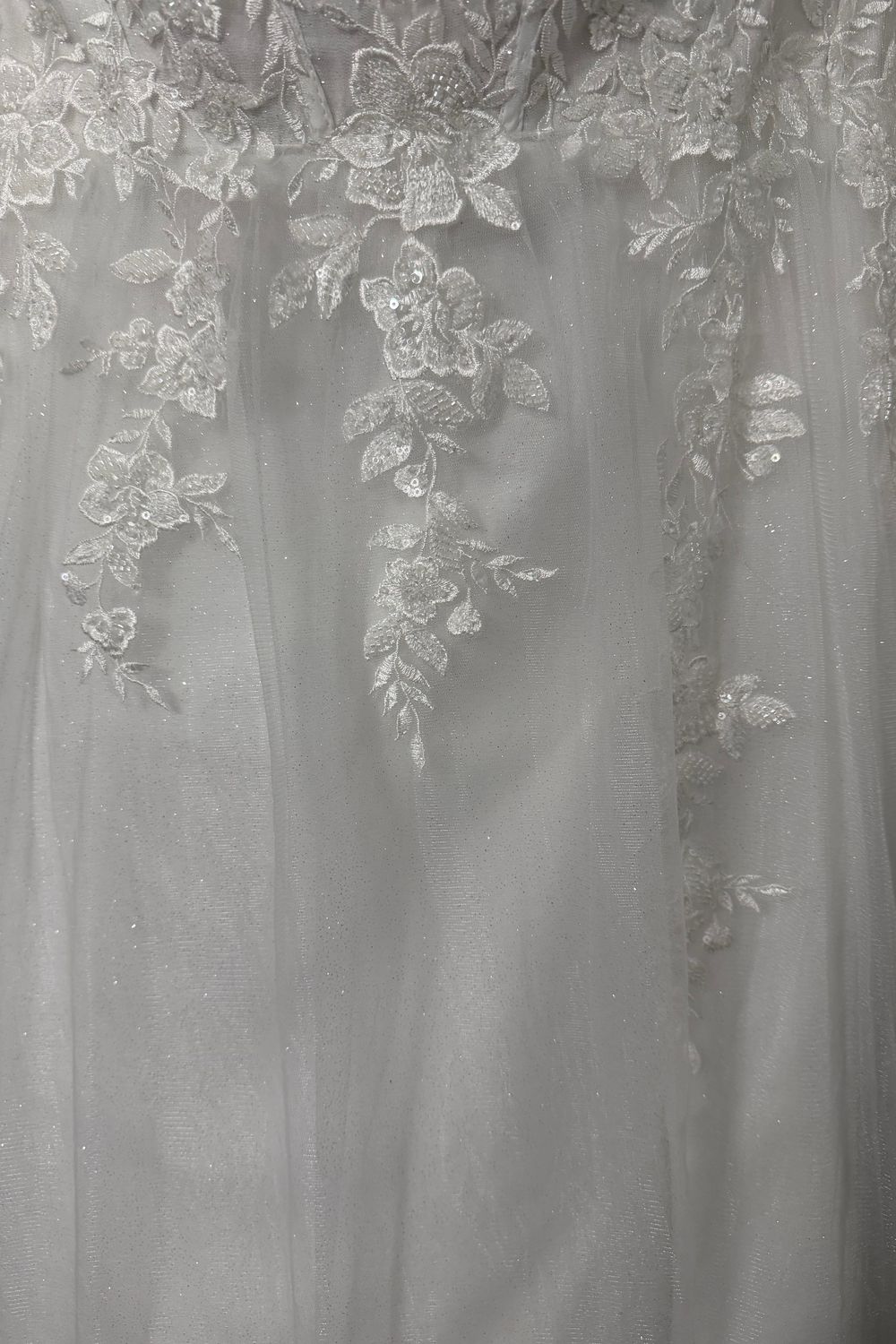 David's Bridal Off the Shoulder Tulle Ball Gown 2