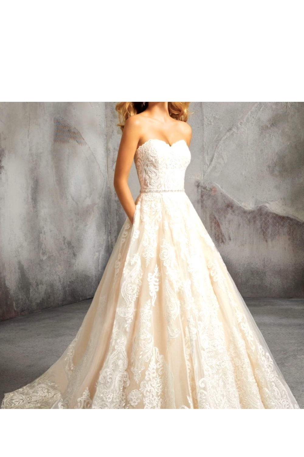 Mori Lee Signature Collection Lisa Wedding Dress Size 18 0