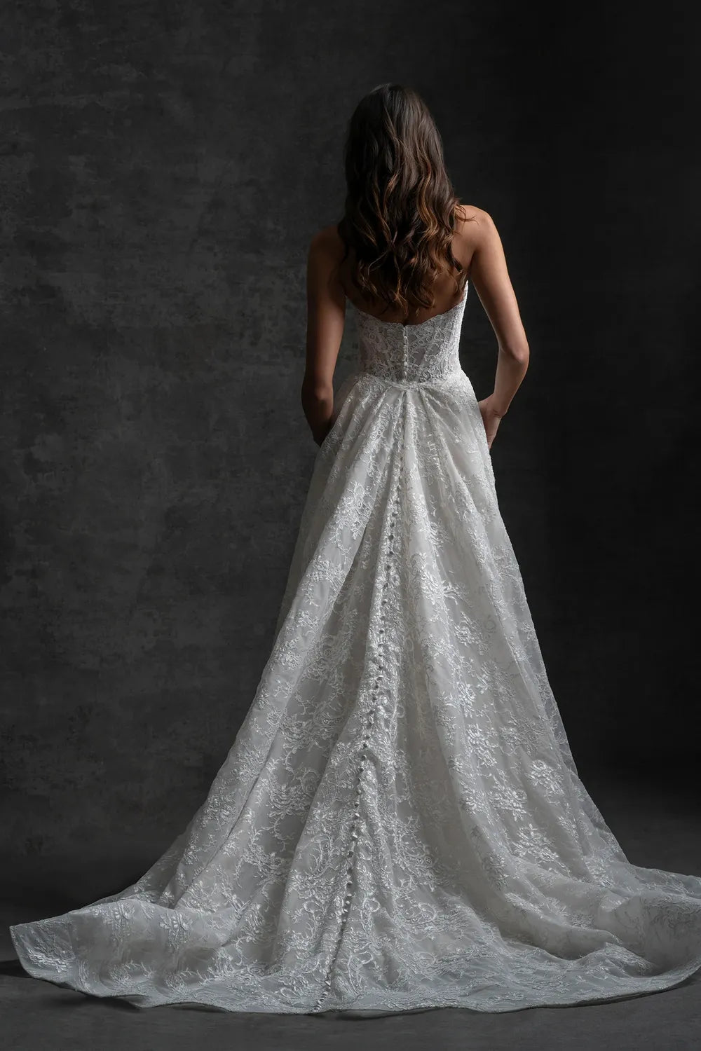 Allure Couture C749 with Detachable Train and Jacket 5