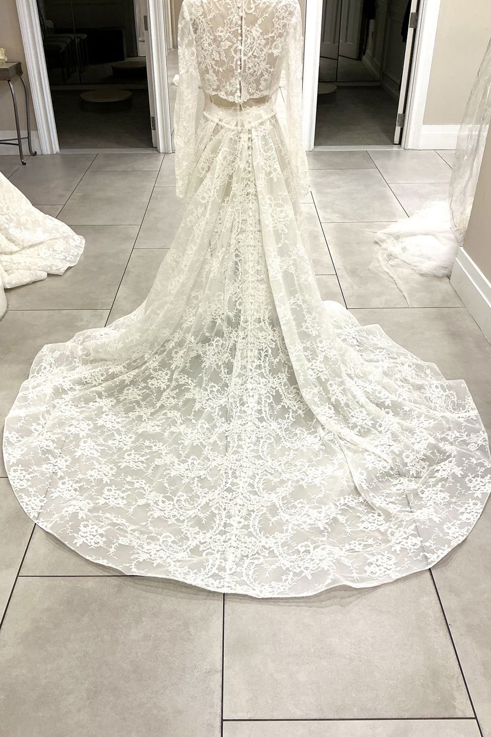 Allure Couture C749 with Detachable Train and Jacket 9
