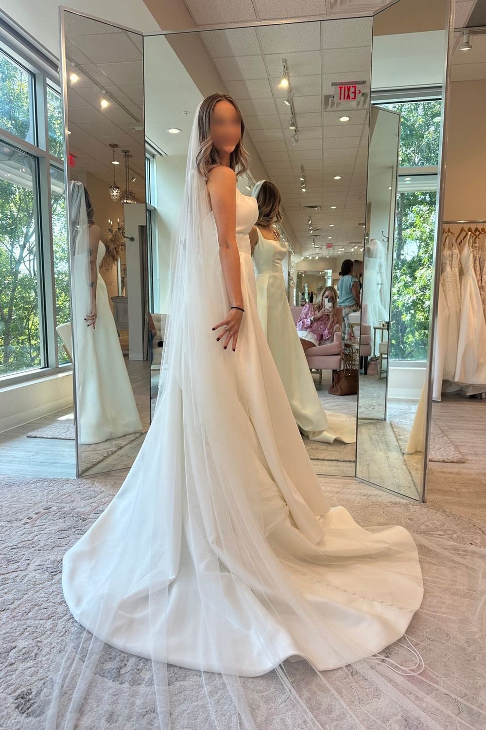 Paloma Blanca P5150 with Veil 0