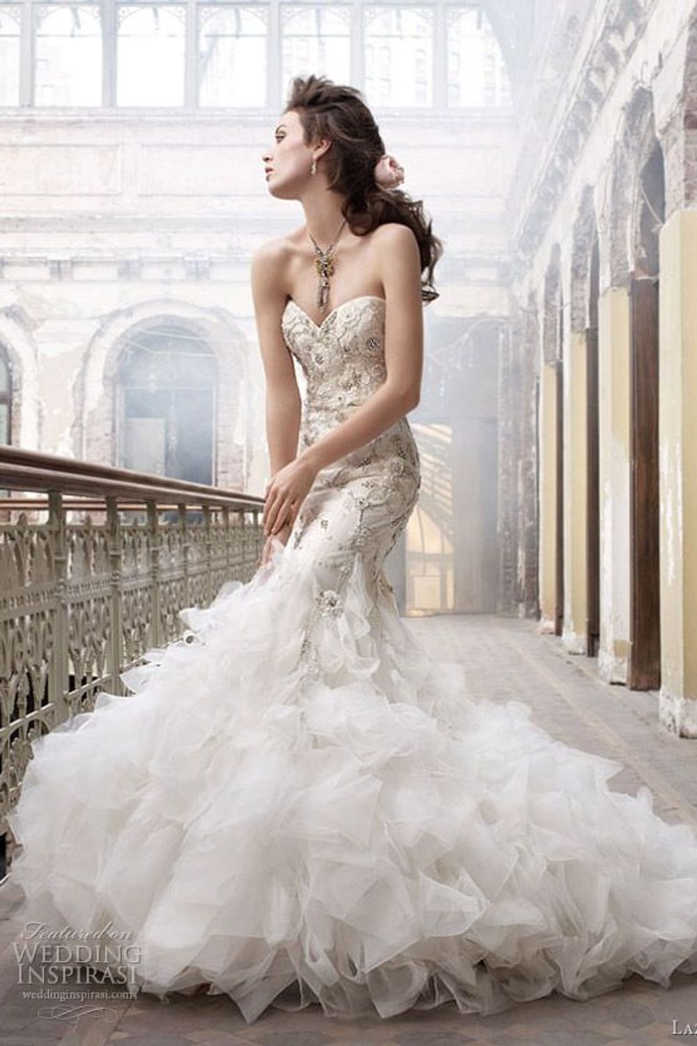 Lazaro Lazaro Mermaid Dress 0