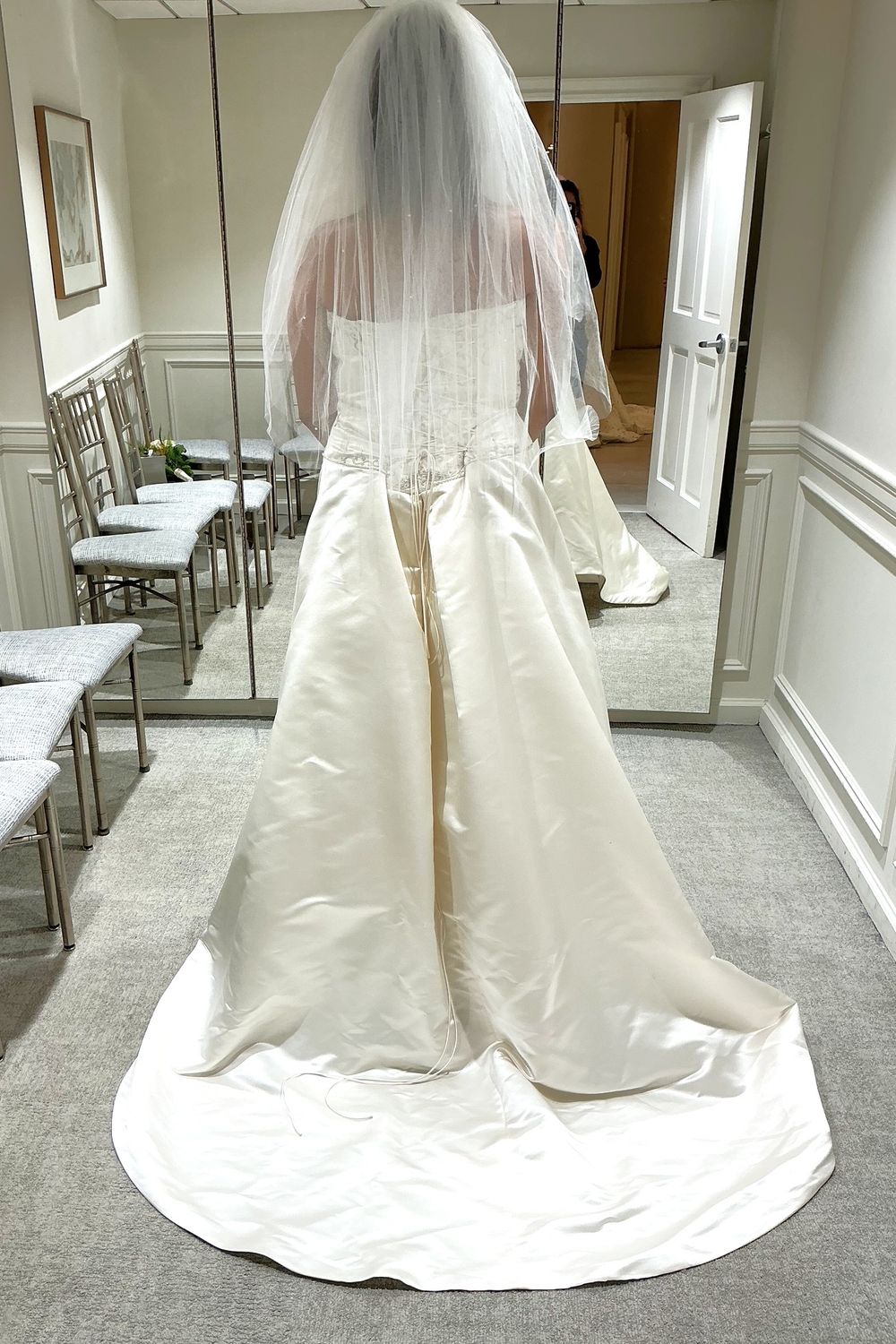 Lazaro 3361 with Veil and Petticoat 3
