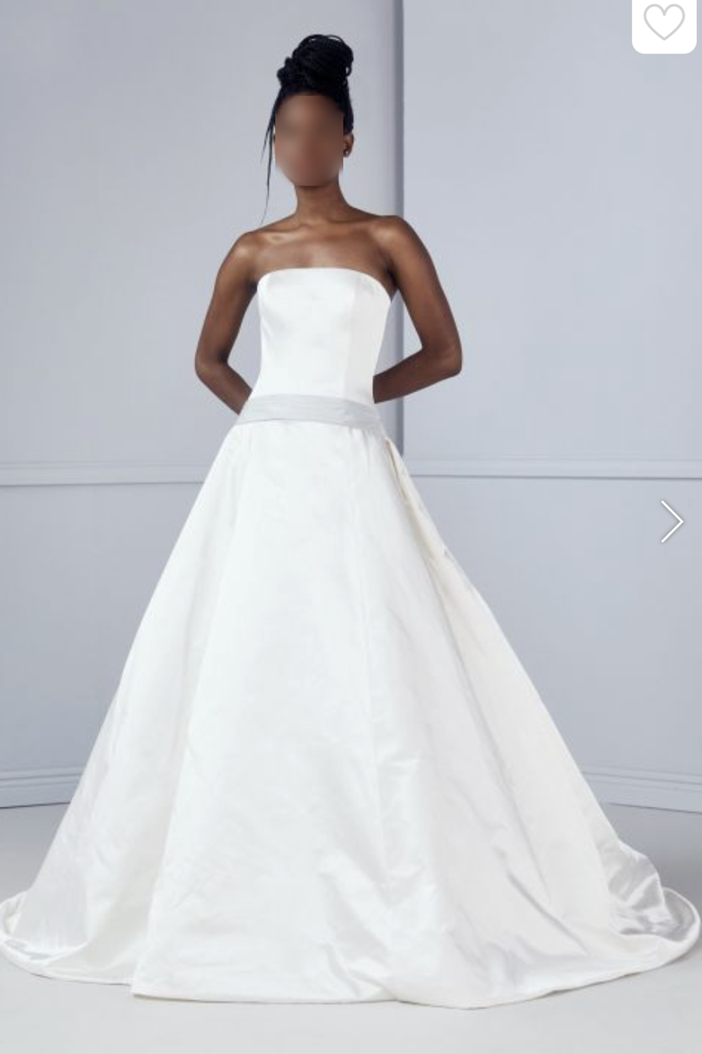 Amsale Amsale Blue Sash 7