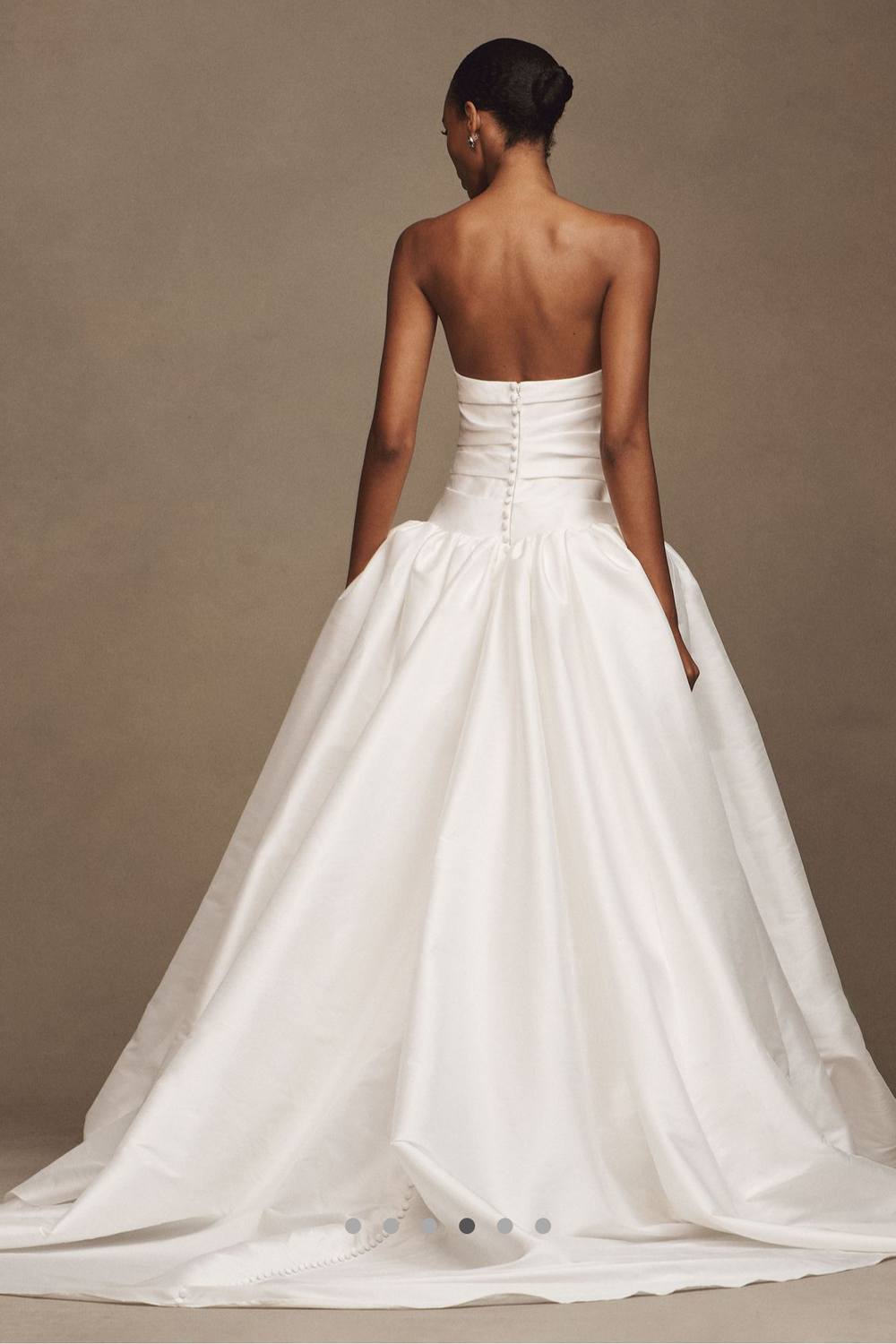Jenny Yoo Charlotte Strapless Drop-Waist Wedding Gown 1