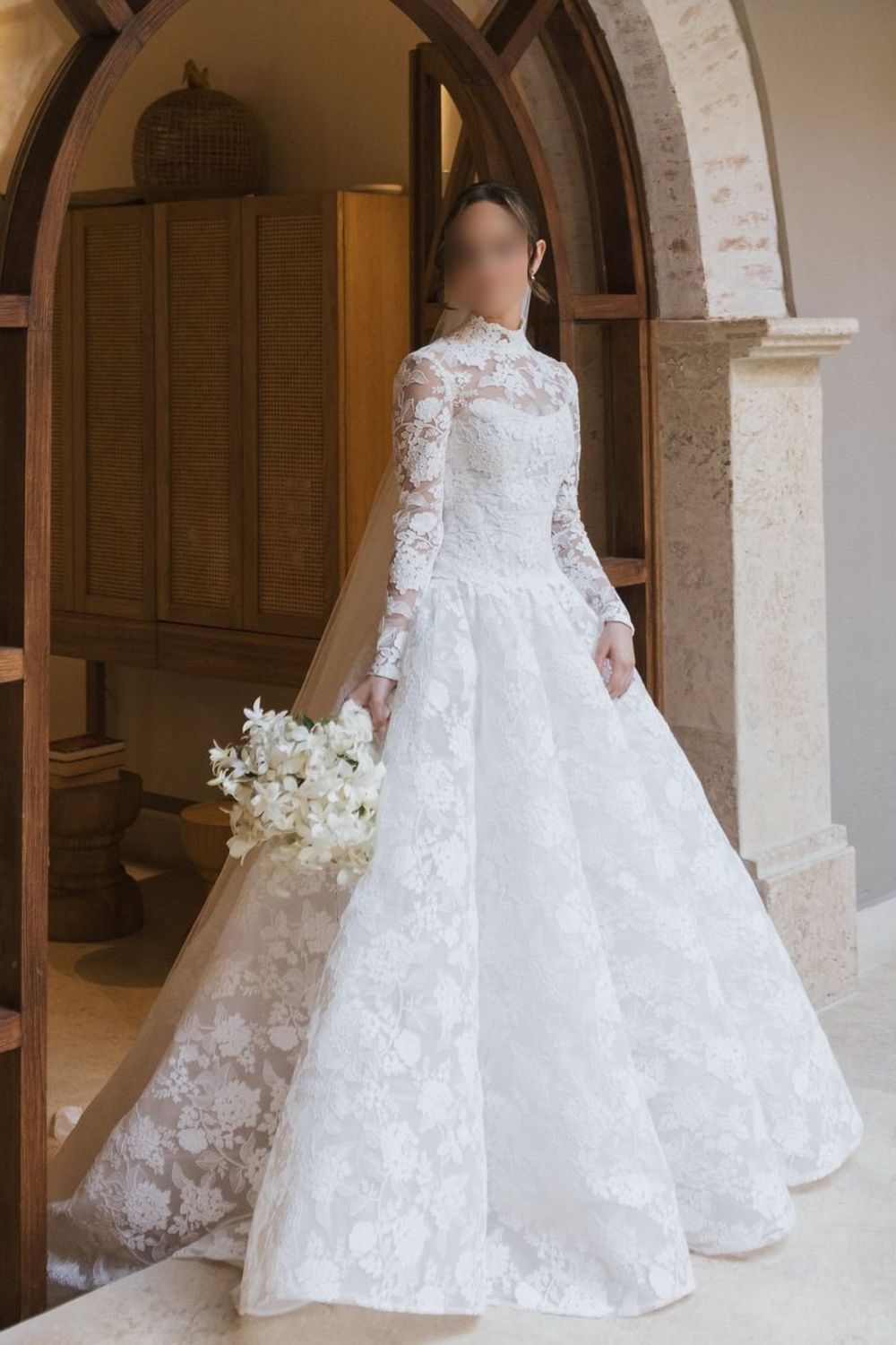 Sareh Nouri Emerson with Veil and Bolero 12