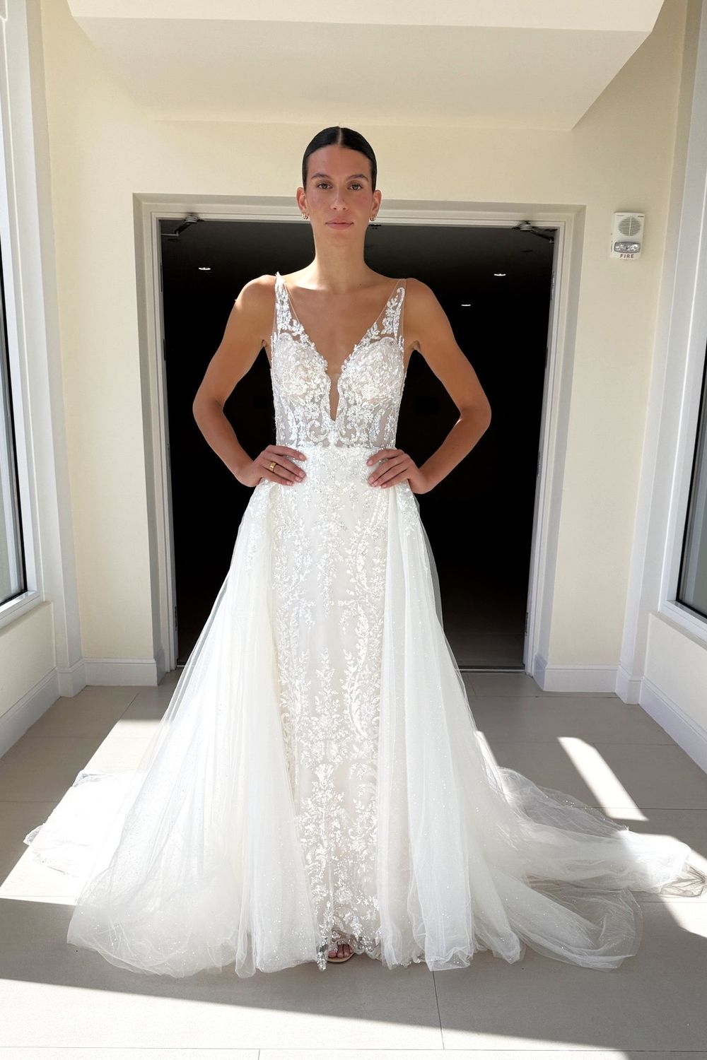 Randy Fenoli Bristol with Overskirt 0
