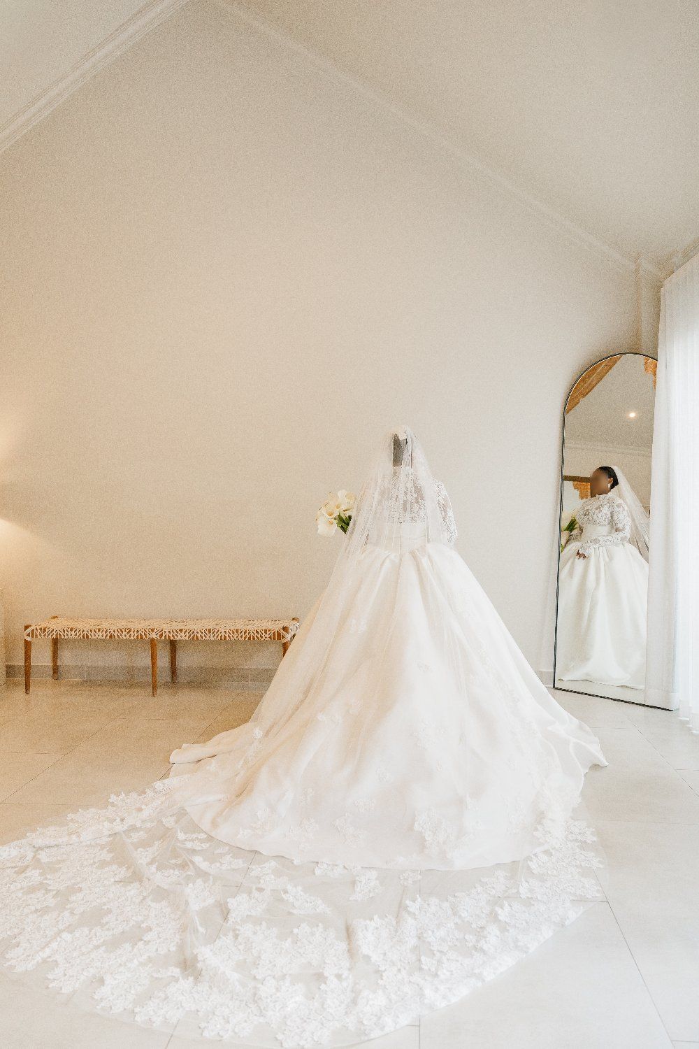 Nicole + Felicia NF088 and veil 6