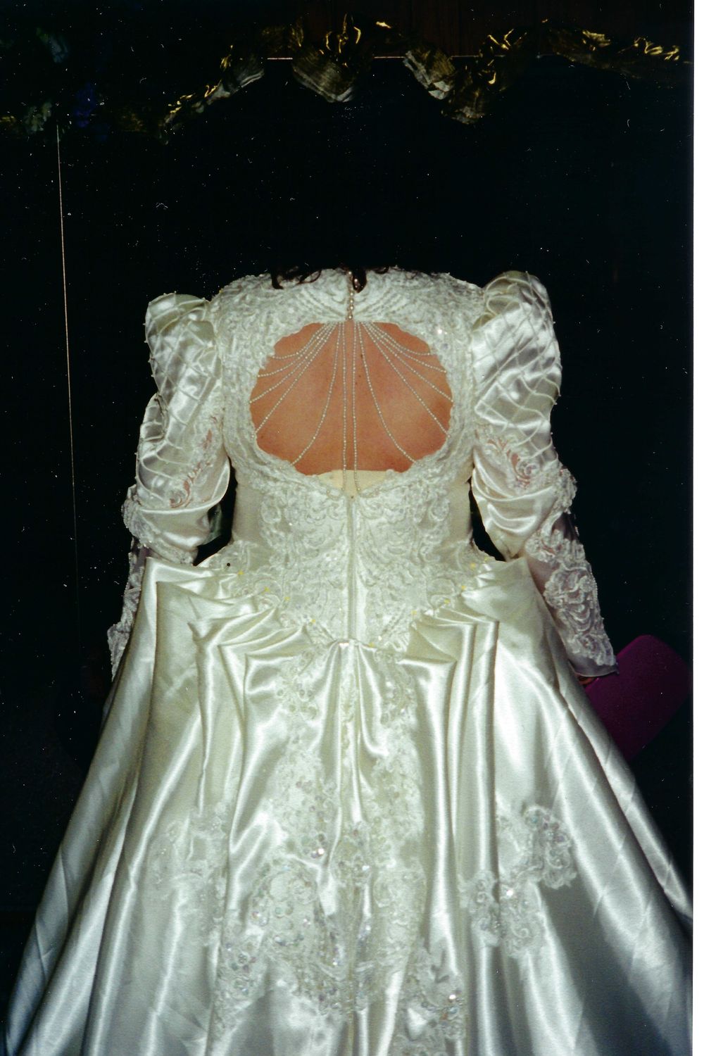Vintage Vintage Ballgown with Veil 2