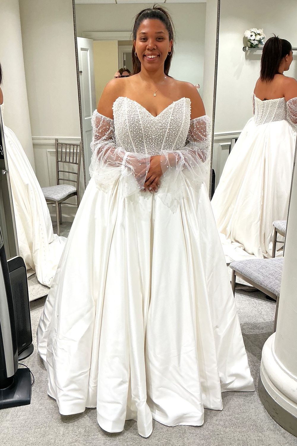 Maggie Sottero  Tina with Sleeves 3