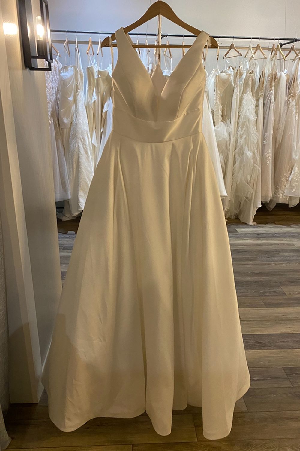 Stella York Royal Satin Princess Ballgown Wedding Dress 4