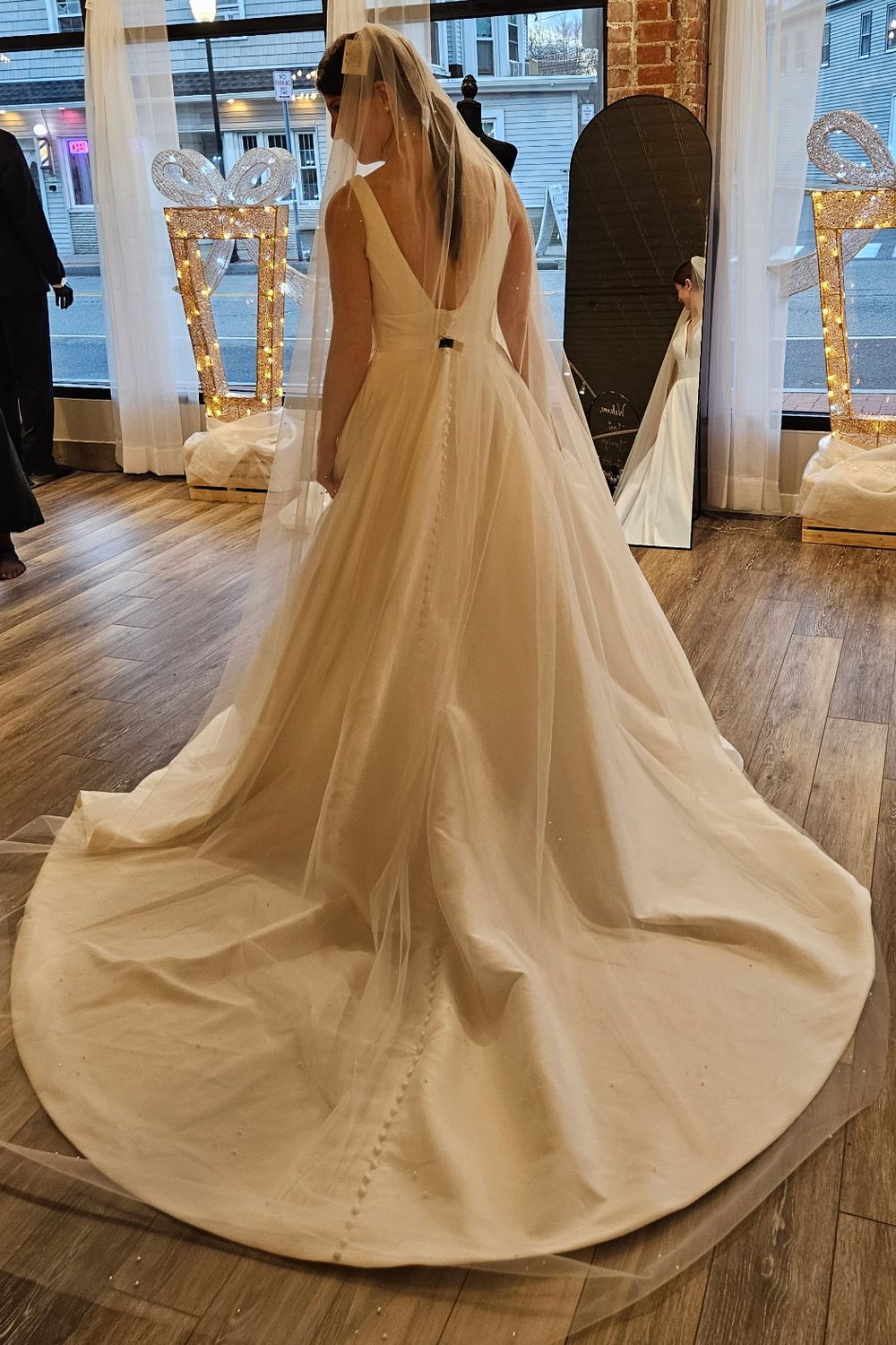 Stella York Royal Satin Princess Ballgown Wedding Dress 0