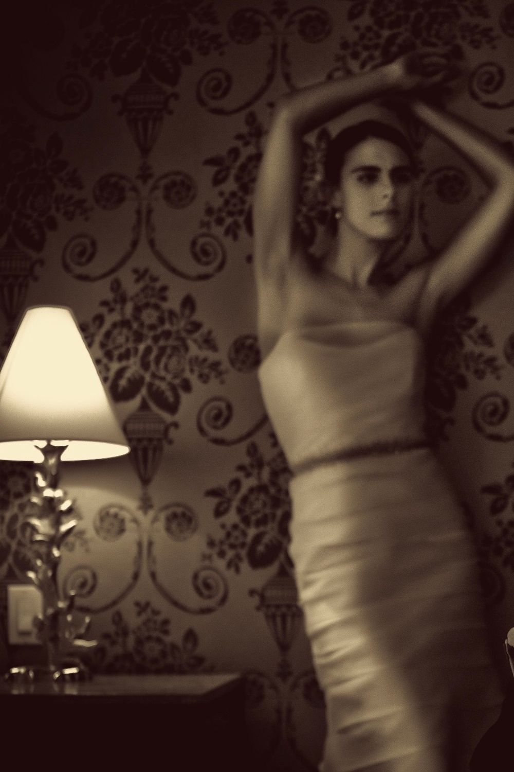 Roland Nivelais Strapless Evening Dress 5
