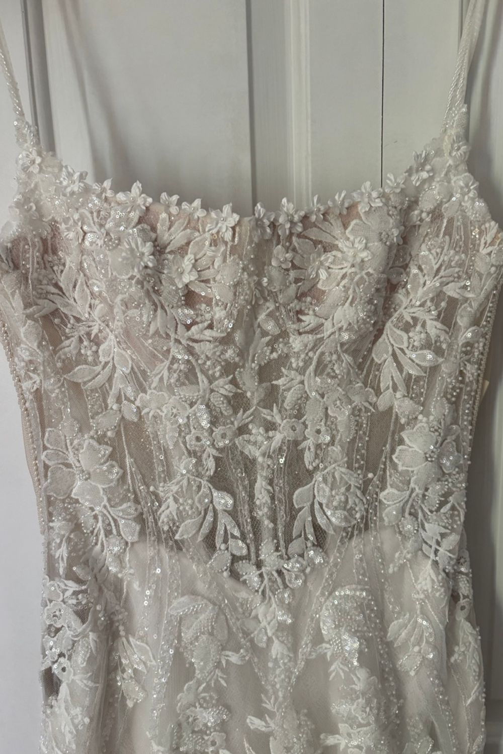 Maggie Sottero Lina with Veil and Overskirt 5
