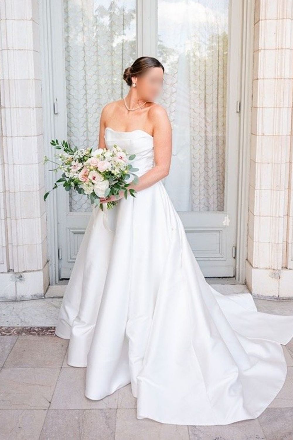 Anne Barge Heart and Soul gown with Bisous Bow and veil 6