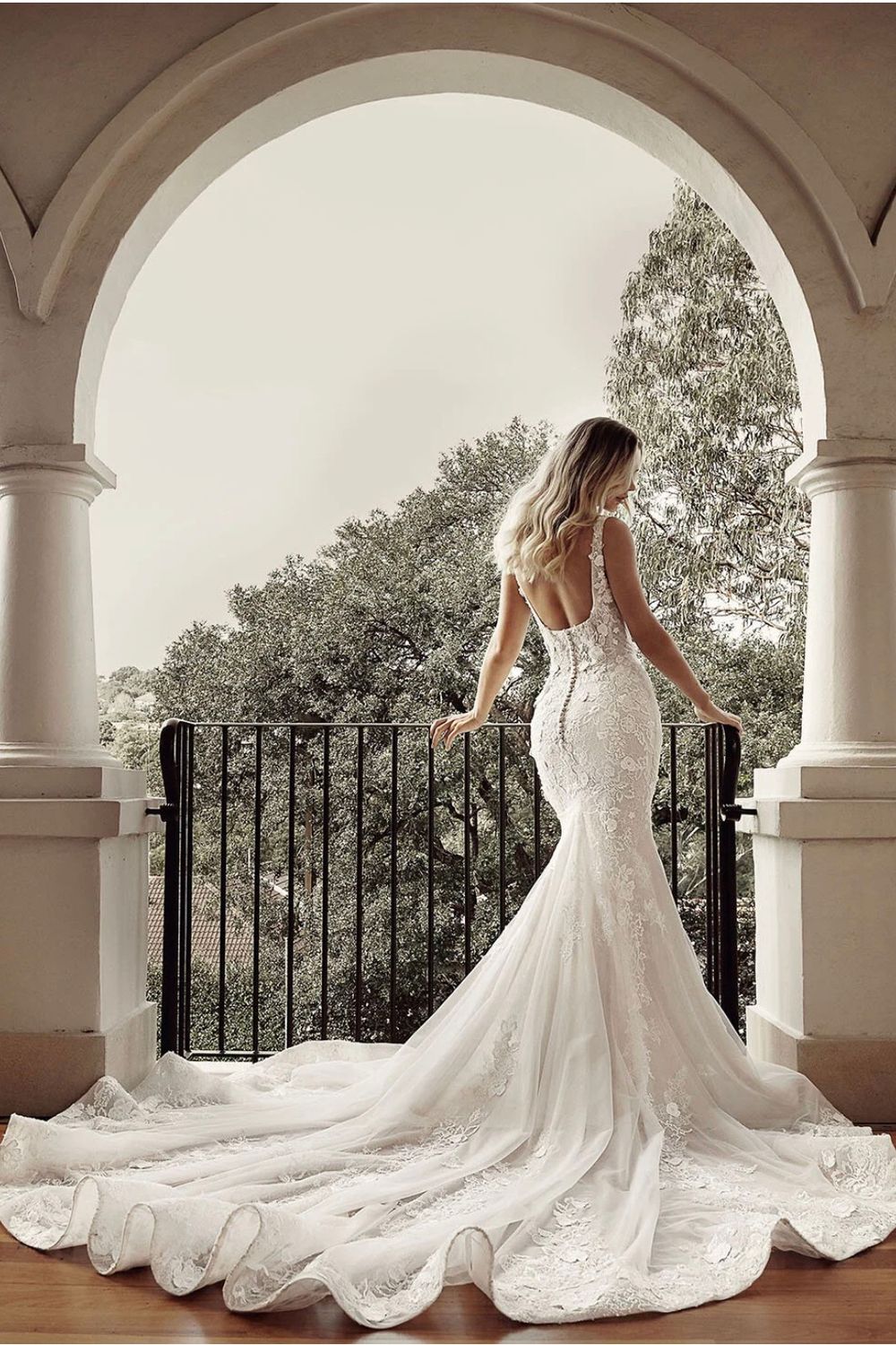 Blanche Bridal ESMEE with Overskirt 2
