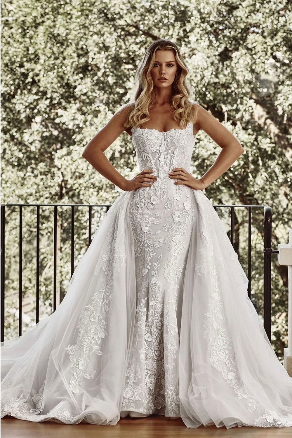 Blanche Bridal ESMEE with Overskirt  12