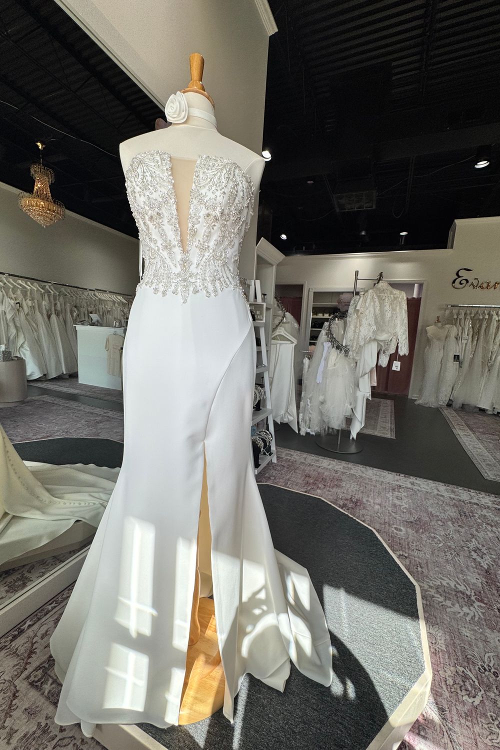 Casablanca Bridal 2538fb Belle 2