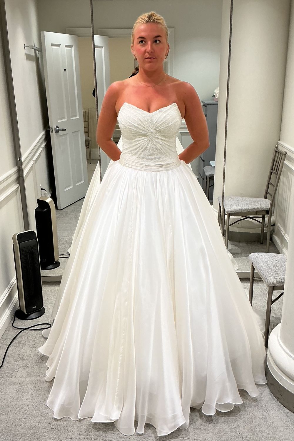 Tony Ward Couture Ballgown Dress with Veil and Corset 7