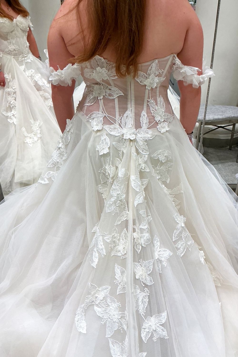 Galia Lahav Utopia with Veil and Gloves 11