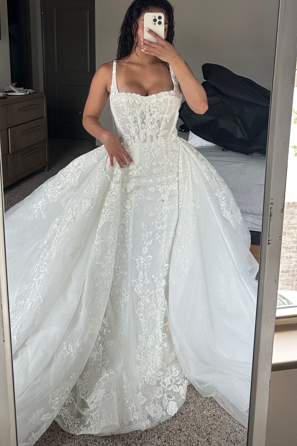 Blanche Bridal Esmee with overskirt  0